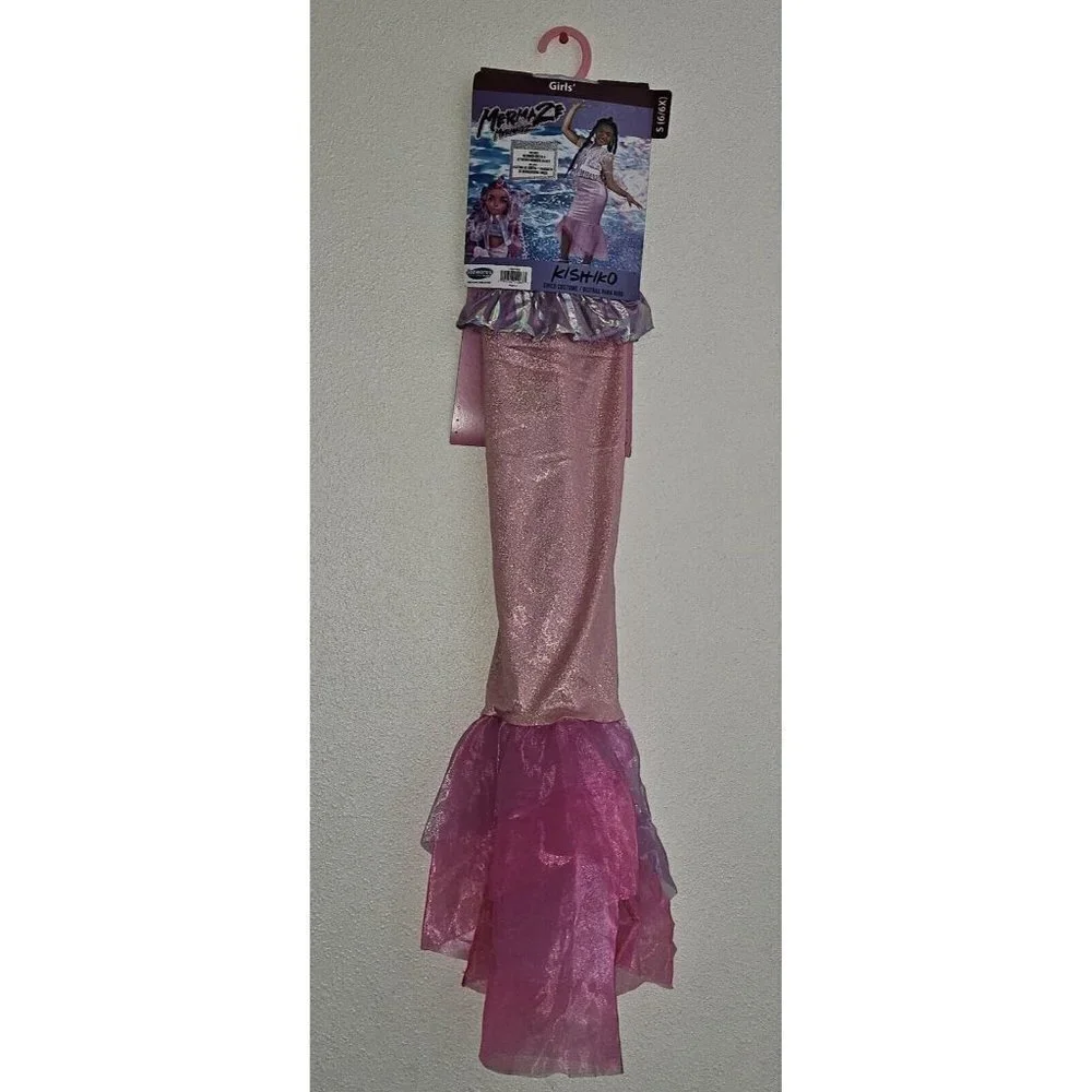 NWT Mermaze Mermaidz Kishiko Halloween Costume Girls S 6/6X Mermaid Dress Jacket